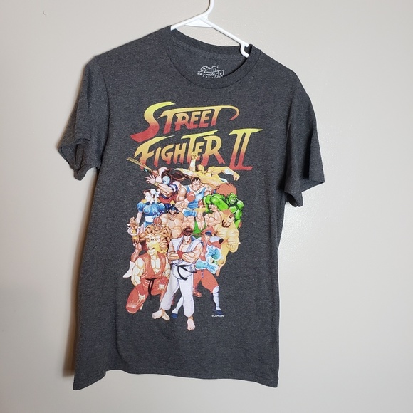 Street Fighter II Capcom SNES Video Game S Shirt - Picture 2 of 4